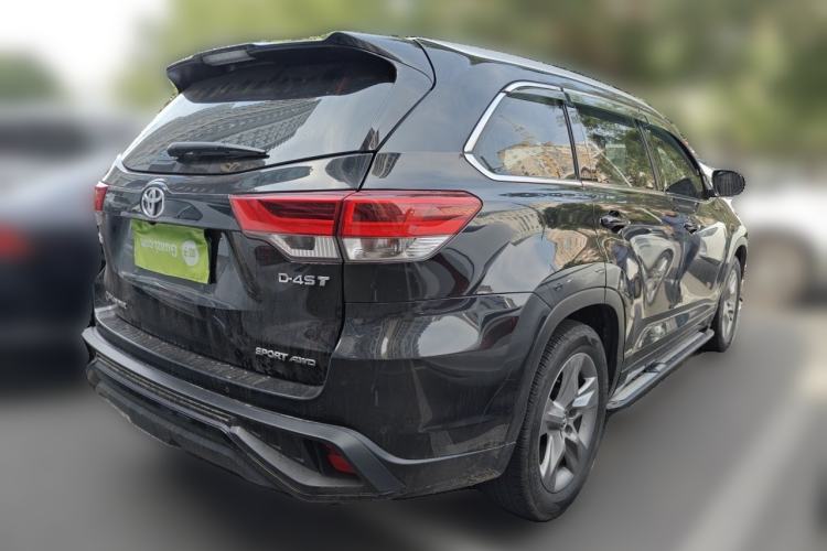Used Toyota Highlander 2021 2.0T Four-Wheel Drive Luxury Edition 7 Seats Rear Right 45 Deg