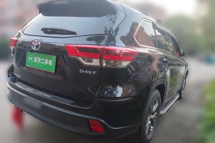Used Toyota Highlander 2021 2.0T Two-Wheel Drive Elite Version 7-Seater Rear Right 45 Deg