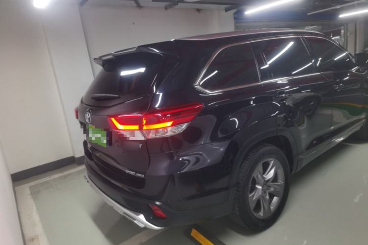 Used Toyota Highlander 2021 2.0T Four-Wheel Drive Luxury Edition 7 Seats Rear Right 45 Deg