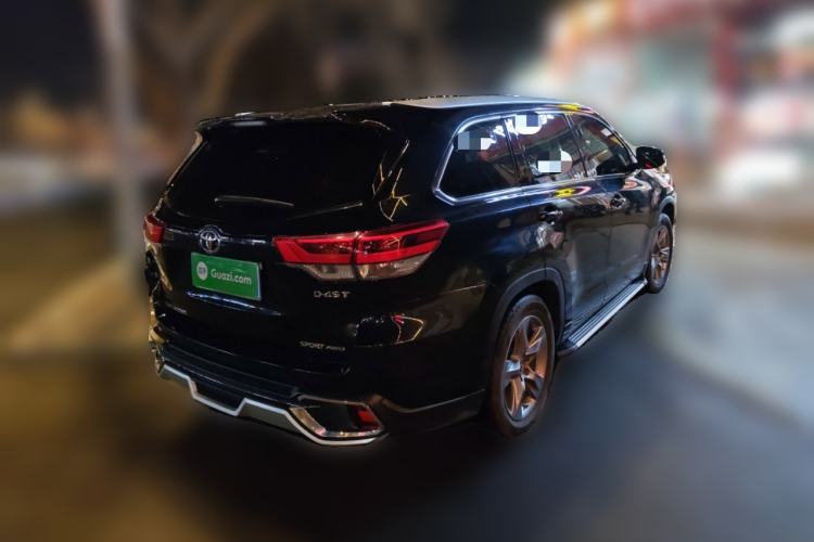 Used Toyota Highlander 2021 2.0T Four-Wheel Drive Luxury Edition 7 Seats Rear Right 45 Deg