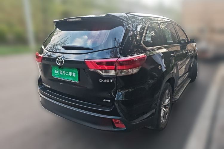 Used Toyota Highlander 2021 2.0T Four-Wheel Drive Elite Edition 7-Seater Rear Right 45 Deg