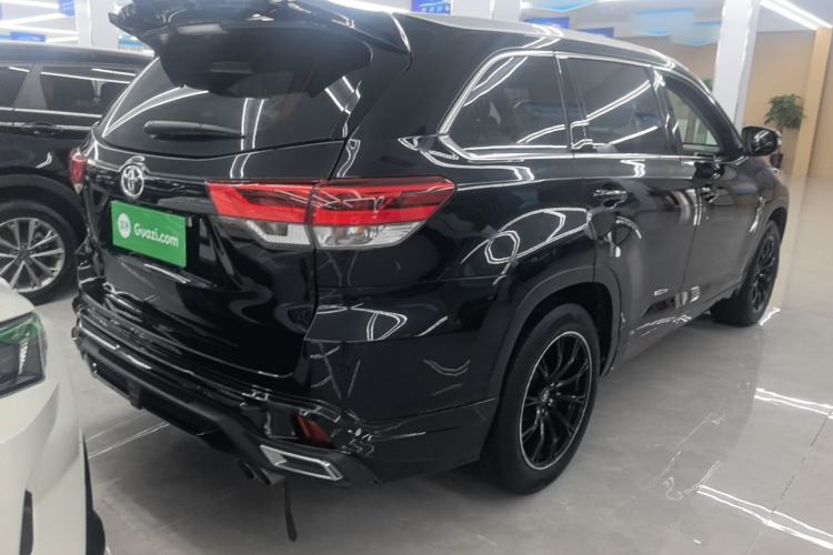 Used Toyota Highlander 2021 2.0T Four-Wheel Drive Luxury Edition 7 Seats Rear Right 45 Deg