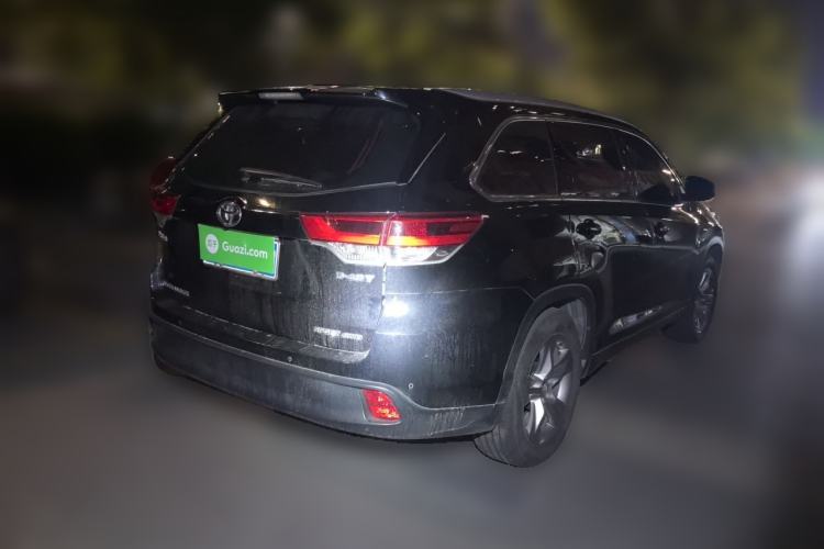 Used Toyota Highlander 2021 2.0T Four-Wheel Drive Luxury Edition 7 Seats Rear Right 45 Deg