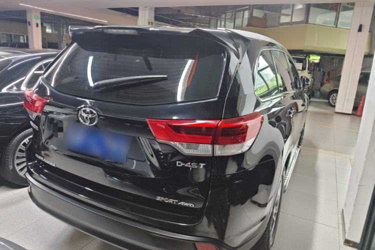 Used Toyota Highlander 2021 2.0T Four-Wheel Drive Luxury Edition 7 Seats Rear Right 45 Deg