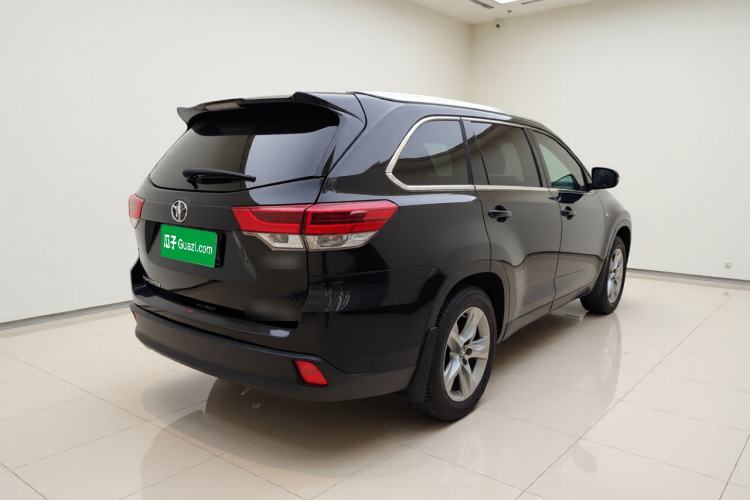 Used Toyota Highlander 2021 2.0T Four-Wheel Drive Prestige Version 7 Seats Rear Right 45 Deg