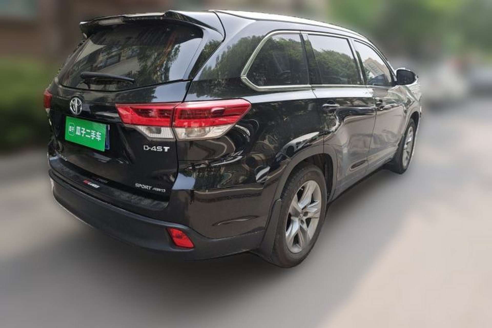 Used Toyota Highlander 2021 2.0T Four-Wheel Drive Prestige Version 7 Seats Rear Right 45 Deg
