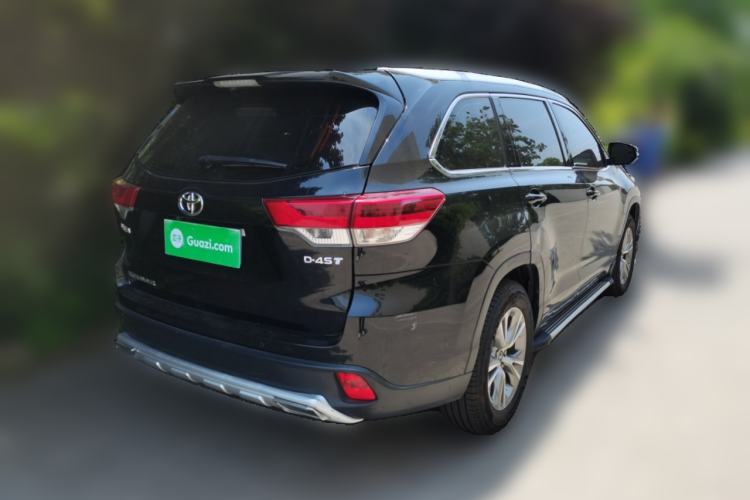 Used Toyota Highlander 2021 2.0T Two-Wheel Drive Elite Edition 5 Seats Rear Right 45 Deg