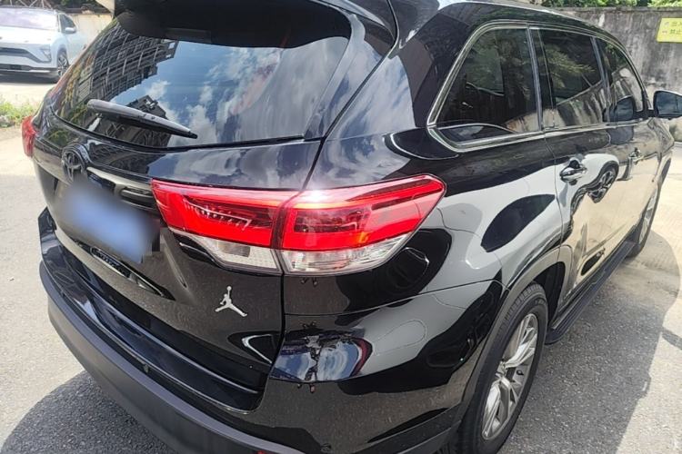Used Toyota Highlander 2021 2.0T Two-Wheel Drive Elite Edition 5 Seats Rear Right 45 Deg
