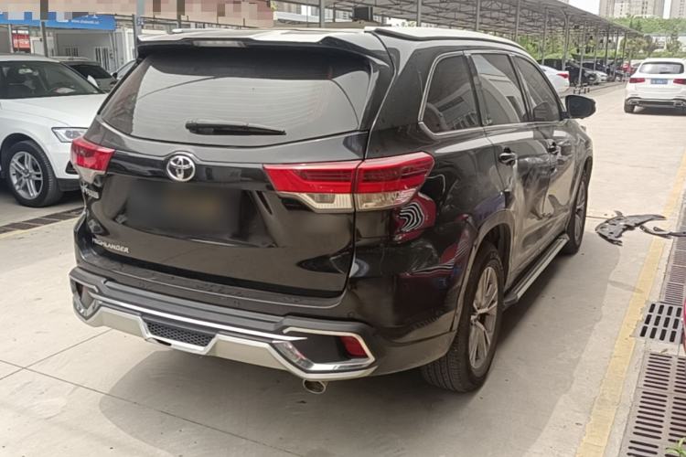 Used Toyota Highlander 2021 2.0T Two-Wheel Drive Elite Edition 5 Seats Rear Right 45 Deg