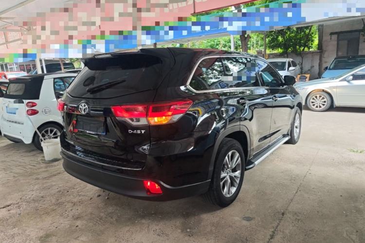 Used Toyota Highlander 2021 2.0T Two-Wheel Drive Elite Edition 5 Seats Rear Right 45 Deg