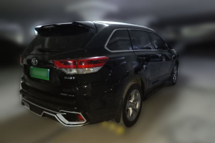 Used Toyota Highlander 2021 2.0T Four-Wheel Drive Luxury Edition 7 Seats Rear Right 45 Deg