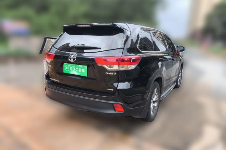 Used Toyota Highlander 2021 2.0T Four-Wheel Drive Elite Edition 7-Seater Rear Right 45 Deg