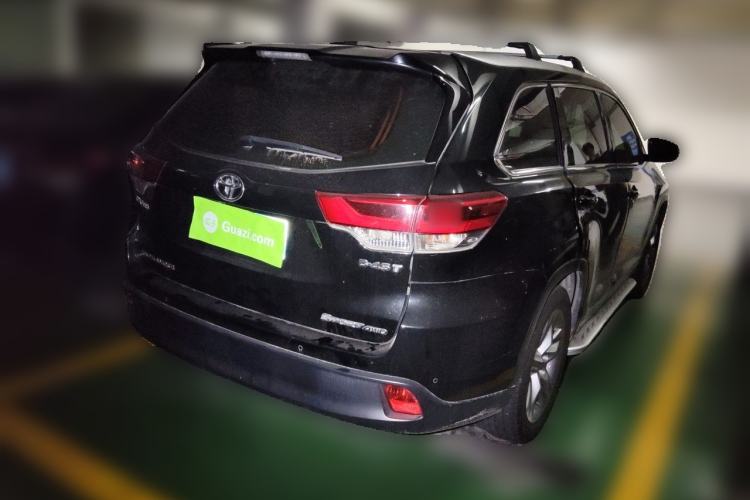 Used Toyota Highlander 2021 2.0T Four-Wheel Drive Luxury Edition 7 Seats Rear Right 45 Deg