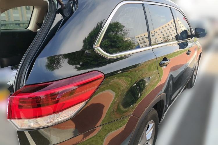 Used Toyota Highlander 2021 2.0T Four-Wheel Drive Luxury Edition 7 Seats Rear Right 45 Deg