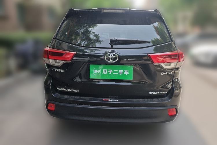 Used Toyota Highlander 2021 2.0T Four-Wheel Drive Prestige Version 7 Seats Rear