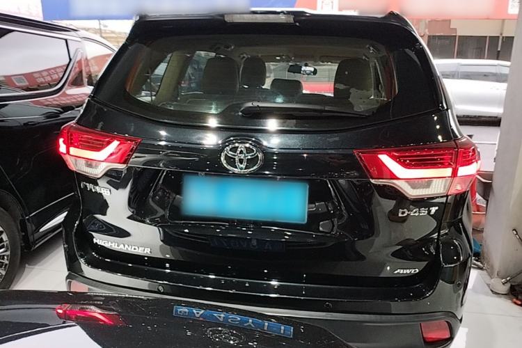 Used Toyota Highlander 2021 2.0T Four-Wheel Drive Elite Edition 7-Seater Rear