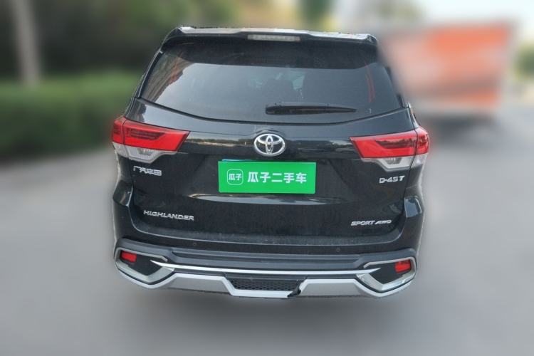 Used Toyota Highlander 2021 2.0T Four-Wheel Drive Luxury Edition 7 Seats Rear