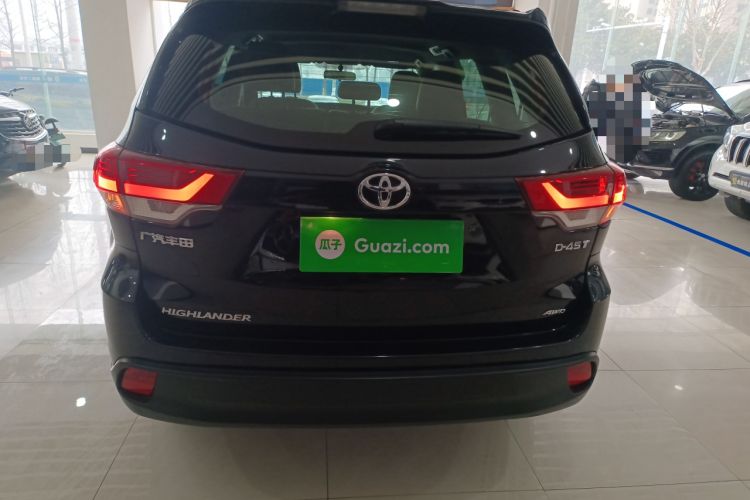Used Toyota Highlander 2021 2.0T Four-Wheel Drive Elite Edition 7-Seater Rear