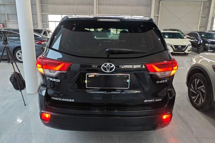 Used Toyota Highlander 2021 2.0T Four-Wheel Drive Prestige Version 7 Seats Rear