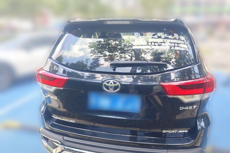 Used Toyota Highlander 2021 2.0T Four-Wheel Drive Prestige Version 7 Seats Rear