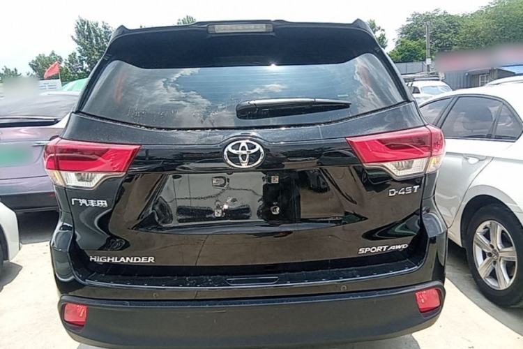 Used Toyota Highlander 2021 2.0T Four-Wheel Drive Luxury Edition 7 Seats Rear