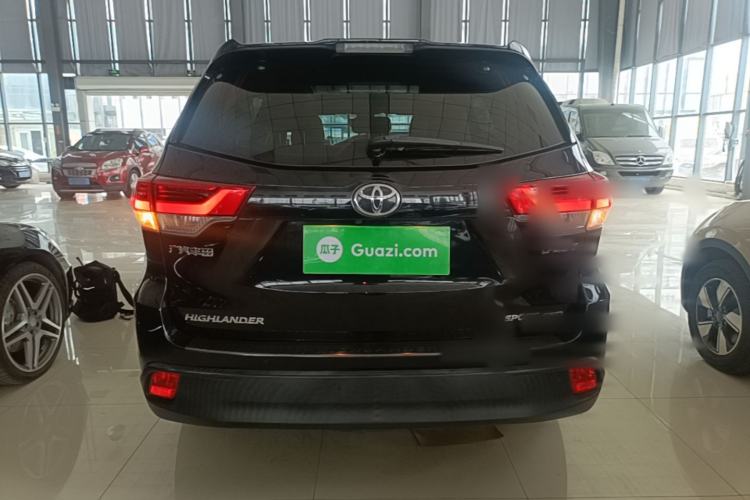 Used Toyota Highlander 2021 2.0T Four-Wheel Drive Prestige Version 7 Seats Rear