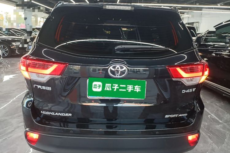 Used Toyota Highlander 2021 2.0T Four-Wheel Drive Luxury Edition 7 Seats Rear
