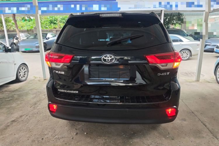 Used Toyota Highlander 2021 2.0T Two-Wheel Drive Elite Edition 5 Seats Rear