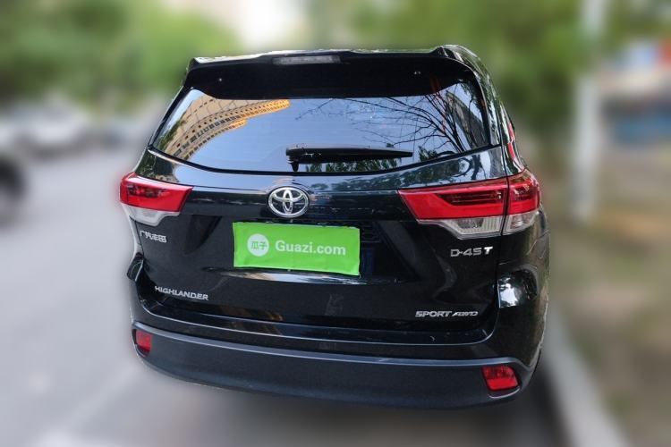 Used Toyota Highlander 2021 2.0T Four-Wheel Drive Prestige Version 7 Seats Rear