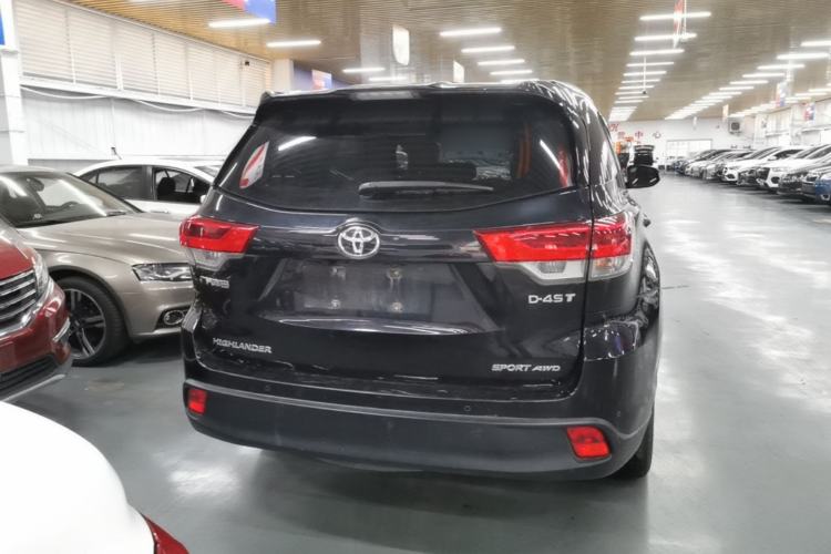 Used Toyota Highlander 2021 2.0T Four-Wheel Drive Luxury Edition 7 Seats Rear