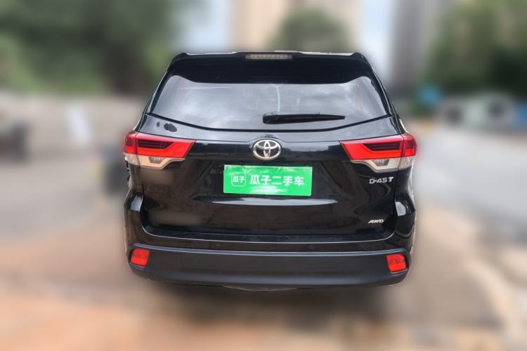 Used Toyota Highlander 2021 2.0T Four-Wheel Drive Elite Edition 7-Seater Rear