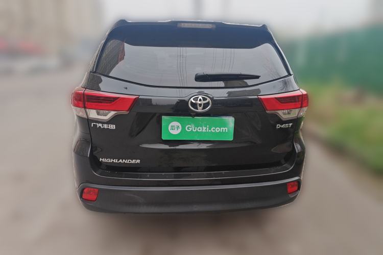 Used Toyota Highlander 2021 2.0T Two-Wheel Drive Elite Version 7-Seater Rear