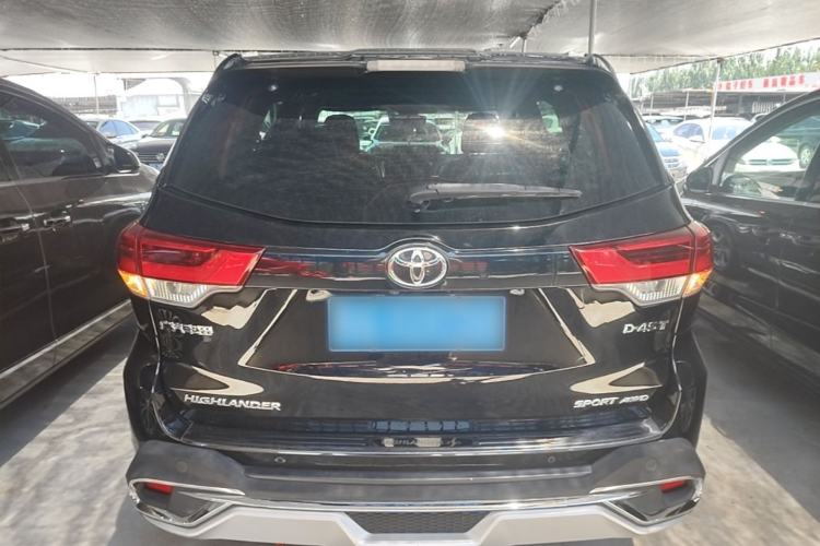 Used Toyota Highlander 2021 2.0T Four-Wheel Drive Prestige Version 7 Seats Rear