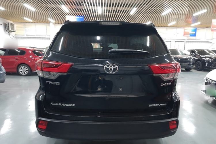 Used Toyota Highlander 2021 2.0T Four-Wheel Drive Luxury Edition 7 Seats Rear