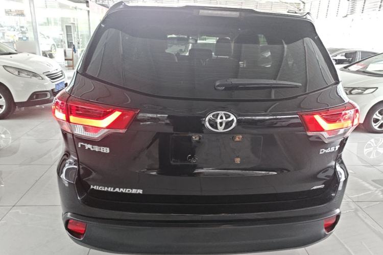 Used Toyota Highlander 2021 2.0T Four-Wheel Drive Elite Edition 7-Seater Rear
