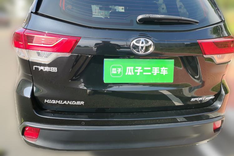 Used Toyota Highlander 2021 2.0T Four-Wheel Drive Luxury Edition 7 Seats Rear