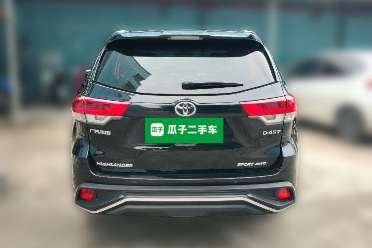 Used Toyota Highlander 2021 2.0T Four-Wheel Drive Luxury Edition 7 Seats Rear