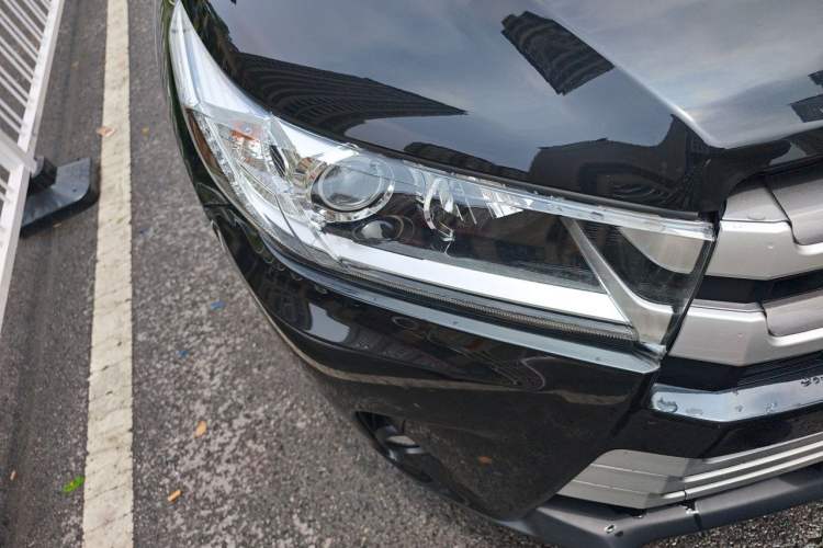 Used Toyota Highlander 2021 2.0T Four-Wheel Drive Luxury Edition 7 Seats Right Front Headlight
