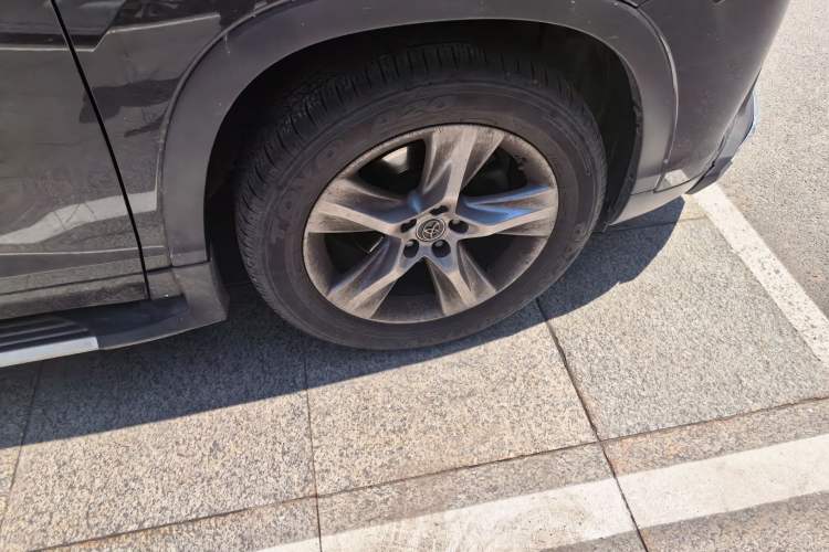 Used Toyota Highlander 2021 2.0T Four-Wheel Drive Luxury Edition 7 Seats Right Front Wheel Hub