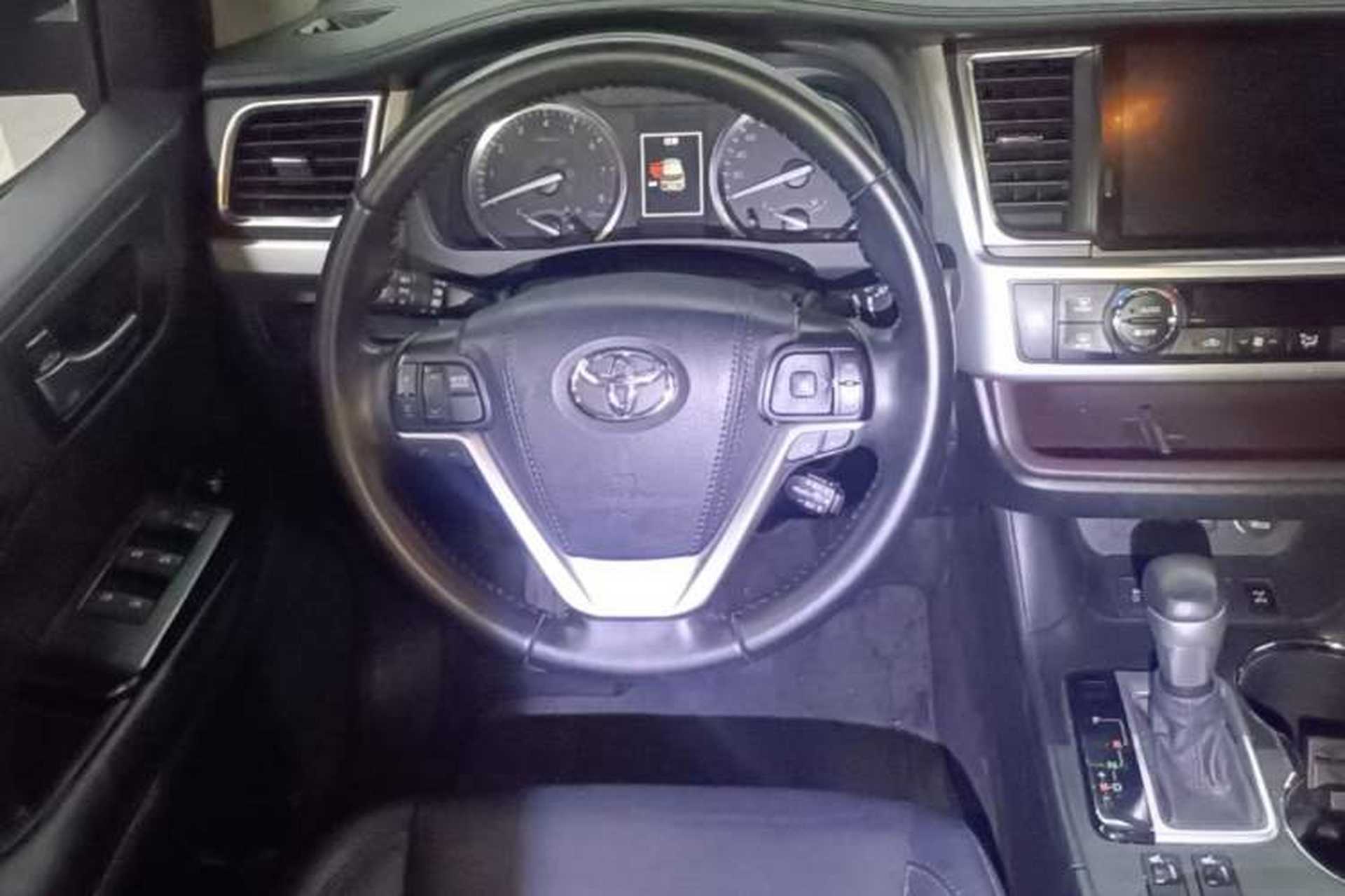 Used Toyota Highlander 2021 2.0T Four-Wheel Drive Prestige Version 7 Seats Steering Wheel