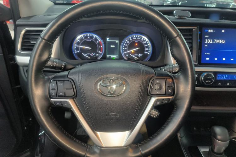 Used Toyota Highlander 2021 2.0T Four-Wheel Drive Luxury Edition 7 Seats Steering Wheel