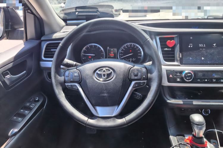 Used Toyota Highlander 2021 2.0T Four-Wheel Drive Luxury Edition 7 Seats Steering Wheel
