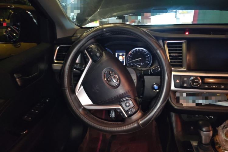 Used Toyota Highlander 2021 2.0T Four-Wheel Drive Luxury Edition 7 Seats Steering Wheel