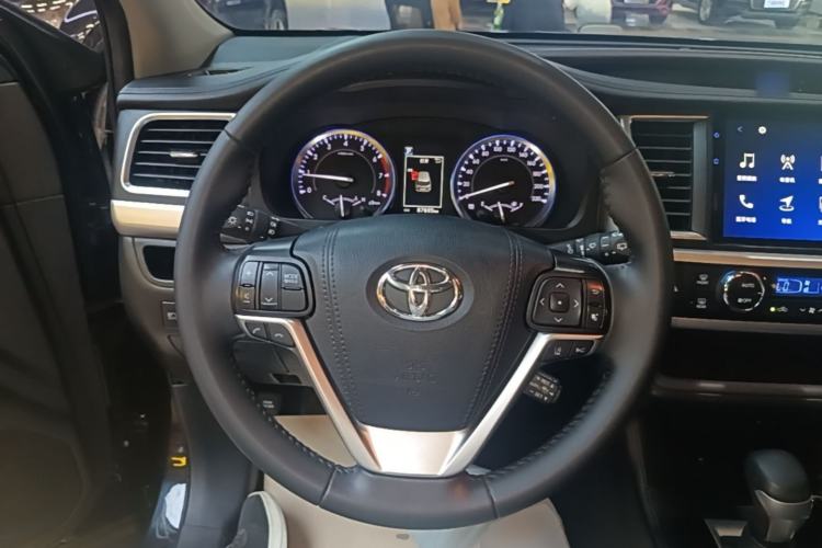 Used Toyota Highlander 2021 2.0T Four-Wheel Drive Luxury Edition 7 Seats Steering Wheel