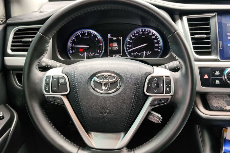 Used Toyota Highlander 2021 2.0T Four-Wheel Drive Luxury Edition 7 Seats Steering Wheel