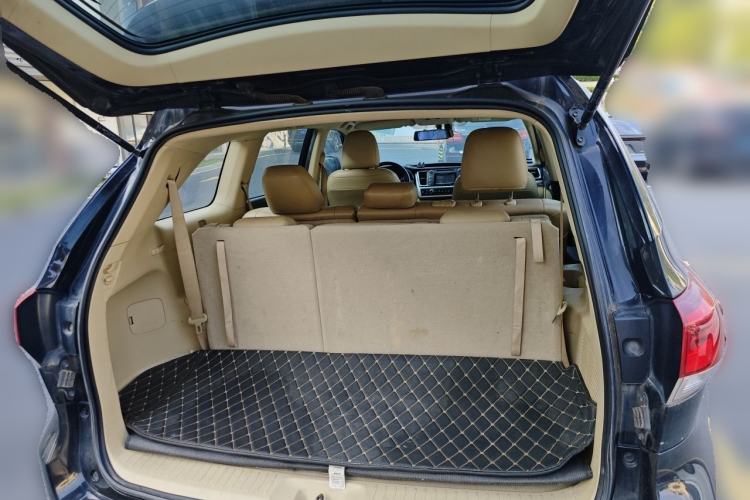 Used Toyota Highlander 2021 2.0T Four-Wheel Drive Elite Edition 7-Seater Trunk