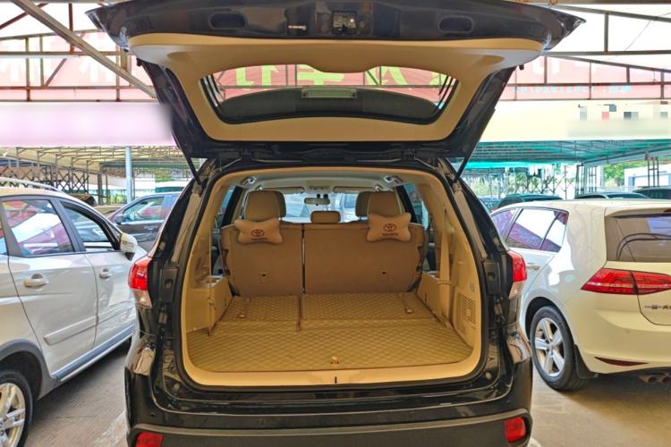 Used Toyota Highlander 2021 2.0T Two-Wheel Drive Elite Version 7-Seater Trunk