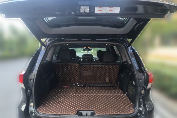 Used Toyota Highlander 2021 2.0T Four-Wheel Drive Prestige Version 7 Seats Trunk