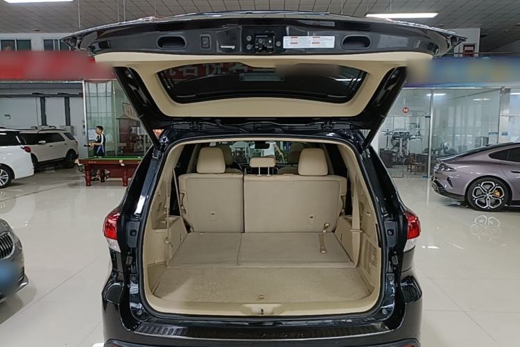 Used Toyota Highlander 2021 2.0T Four-Wheel Drive Prestige Version 7 Seats Trunk
