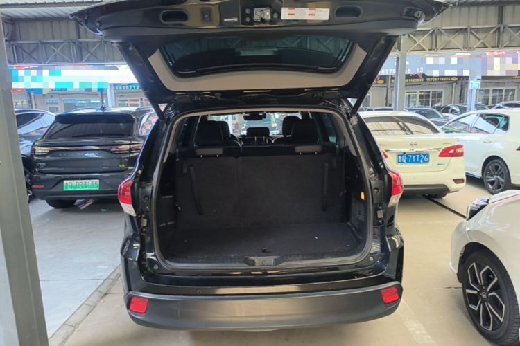 Used Toyota Highlander 2021 2.0T Four-Wheel Drive Prestige Version 7 Seats Trunk